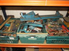 THREE CRATES OF ASSORTED TOOLS