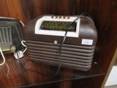 FOUR VINTAGE RADIOS A/F