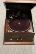 A VINTAGE ACADEMY GRAMOPHONE