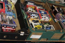 THREE TRAYS OF ASSORTED DIE CAST VEHICLES TO INCLUDE DAYS GONE BYE.