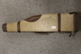 A VINTAGE 'LEG OF MUTTON' GUN CASE