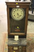 AN INTERNATIONAL TIME RECORDING CO LTD LONDON CLOCKING IN MACHINE