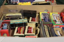 THREE TRAYS OF ASSORTED DIE CAST VEHICLES ETC TO INCLUDE CORGI .