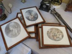 A COLLECTION OF EIGHT ASSORTED 'BAXTER & STODDARD' COLOURED PRINTS