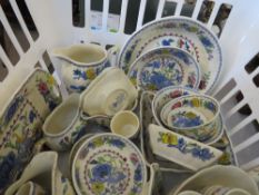 A QUANTITY OF MASONS REGENCY IRONSTONE DINNERWARE