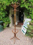A MODERN BENTWOOD HAT/COAT STAND