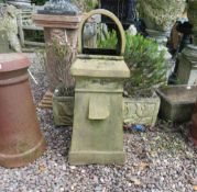 A DOMED CHIMNEY POT