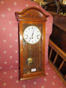 A MODERN 'COMITTI OF LONDON' WALL CLOCK, H 60 cm