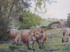 A FRAMED ANTHONY FORSTER 'JERSEY GIRLS; LIMITED EDITION PRINT