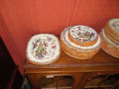 A QUANTITY OF ASHWORTH BROS. IRONSTONE DINNERWARE - 48 PCS