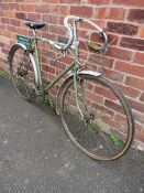 A 1947 RALEIGH CLUBMAN RACING BIKE -FRAME NUMBER P457526