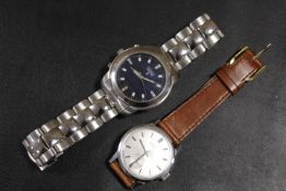 GENTS VINTAGE REGENCY 17 JEWELS WRIST WATCH AND RADIO CONTROLLED WATCH (2)