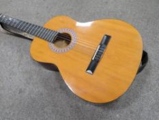 AN ENCORE ENC44 ACOUSTIC GUITAR