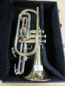 A BLESSING CORNET IN FITTED CARRY CASE A/F
