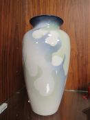 A POOLE POTTERY HAND PAINTED VASE