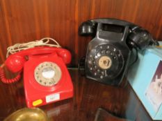 TWO VINTAGE / RETRO TELEPHONES