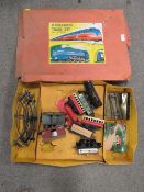 A BOXED TINPLATE TRAIN SET A/F