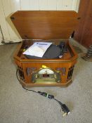 A MODERN VINTAGE STYLE CD RADIOGRAMME