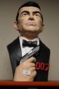 A JAMES BOND 007 SHOP DISPLAY / ADVERTISING BUST
