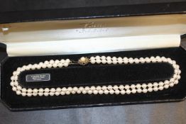 GOOD QUALITY LOTUS ROYAL NECKLACE WITH SILVER GILT FITTINGS