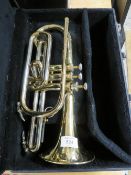 A BLESSING CORNET IN FITTED CARRY CASE A/F