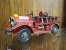 A TINPLATE FIRE TRUCK