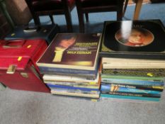 A COLLECTION OF LP RECORDS MAJORITY BEING CLASSICAL MUSIC