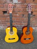 A ROCKET MUSIC GUITAR - MODEL XF201CN - AS FOUND, TOGETHER WTIH A VALENCIA CG160/ ¾ GUITAR (2)