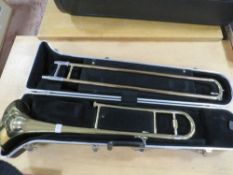 A BLESSINGS TROMBONE IN FITTED CARRY CASE