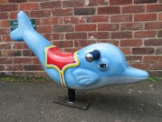 A DOLPHIN AMUSEMENT / FAIRGROUND RIDE