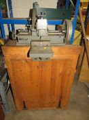 A PERFECTO MODEL MAKERS SHAPER ON WOODEN CABINET 240V