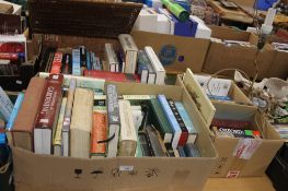 THREE TRAYS OF MISCELLANEOUS BOOKS