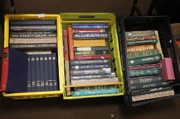 THREE TRAYS OF FOLIO SOCIETY BOOKS