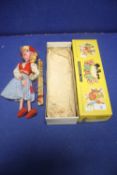 A BOXED PELHAM PUPPET (SS DUTCH GIRL)