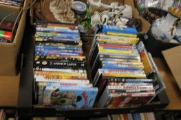 A TRAY OF ASSORTED DVDS