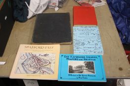 A SMALL COLLECTION OF STAFFORD INTEREST BOOKS, TO INCLUDE KNOW YOUR TOWN , COMPLIED AND EDITED BY