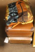 TWO SUITCASES AND A BLANKET