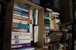 TWO TRAYS OF MISCELLANEOUS BOOKS