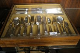 A CANTEEN OF CUTLERY
