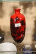 A ROYAL DOULTON FLAMBE VASE