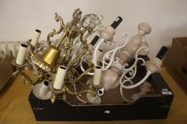 A QUANTITY OF CEILING LIGHTS