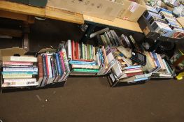 A LARGE SELECTION OF COOK BOOKS