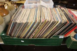 A BOX OF MAINLY CLASSICAL AND EASY LISTENING LP RECORDS