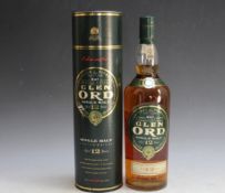 1 LITRE BOTTLE OF GLEN ORD 12 YEARS OLD SINGLE MALT WHISKY IN GIFT TUBE