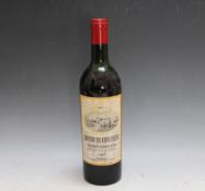 1 BOTTLE OF CHATEAU DU CROS FIGEAC SAINT EMILION 1973 - MID SHOULDER
