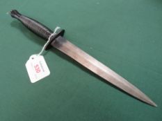 A FAIRBAIRN SYKES 3RD PATTERN TYPE COMMANDO FIGHTING KNIFE BY WILLIAM ROGERS - SHEFFIELD, ENGLAND, L