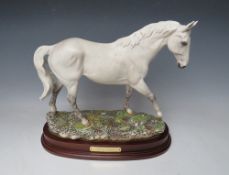A ROYAL DOULTON DESERT ORCHID ON PLINTH, DA 134, No 2880/7500
