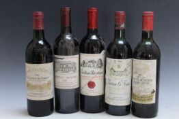 5 BOTTLES OF BORDEAUX SUPERIEUR TO INCLUDE 1 BOTTLE OF CHATEAU MEAUME 2008