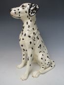 A BESWICK FIRESIDE DALMATION- MODEL 2271, H 34.5 cm