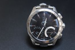 A TAG HEUER LINK CALIBRE S TACHYMETRE WRISTWATCH, Dia 5 cm